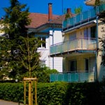View from the street - Maria-Viktoria-Appartement in Baden-Baden